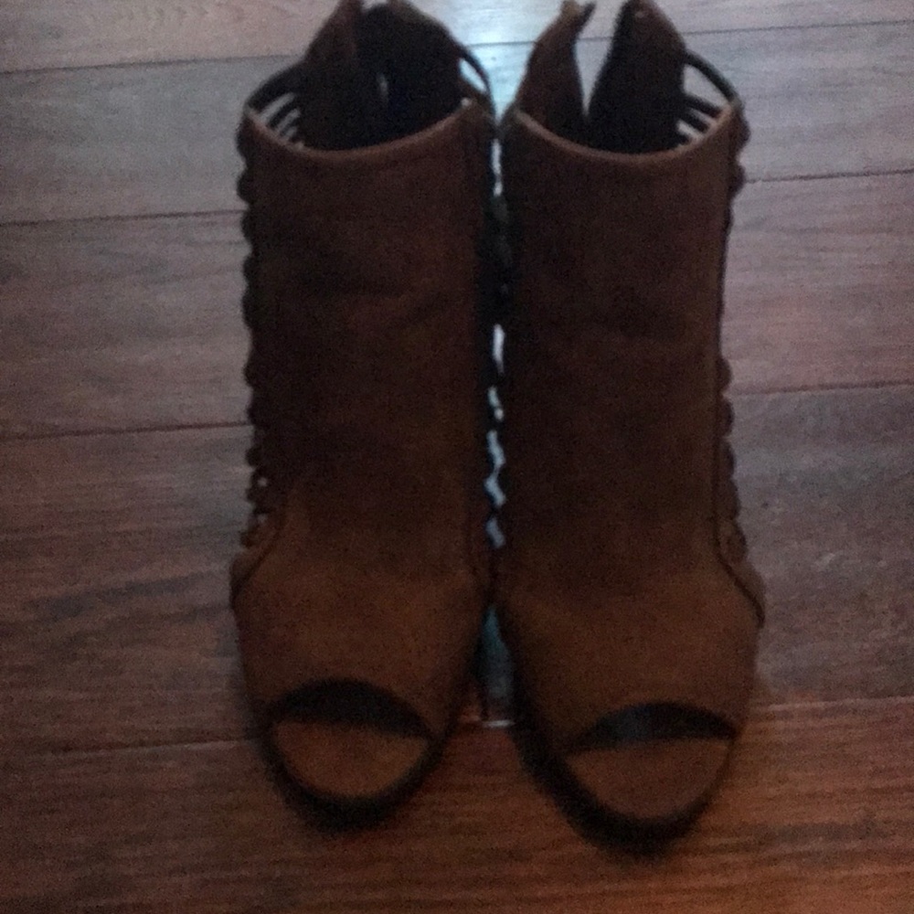 Brown heels